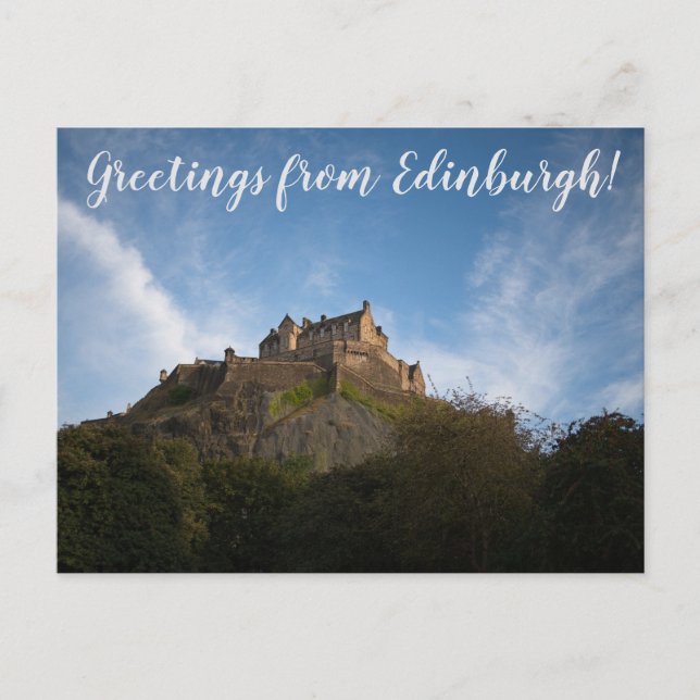 CITINERARIES: Hälsningar från Edinburgh! Vykort (Framsida)