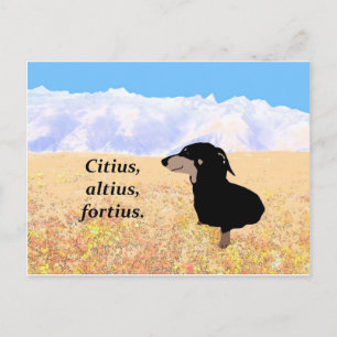 Citius, Altius, Fortius. Vykort