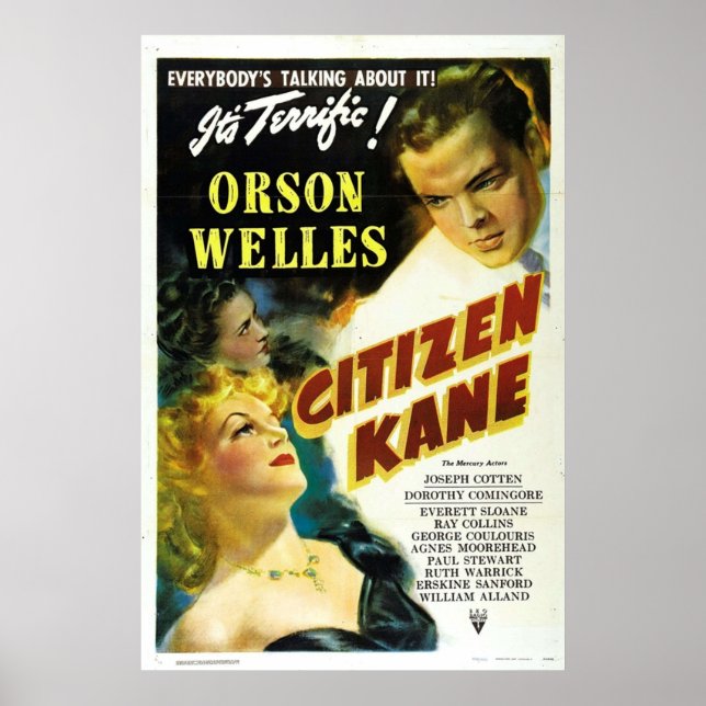 Citizen Kane Poster (Framsidan)