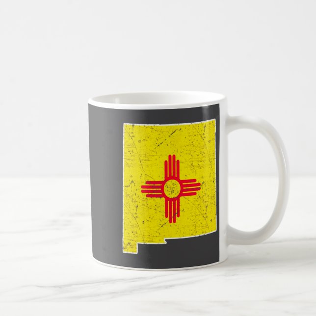 Citizen Proud America State Us Distressed Map New  Kaffemugg (Höger)