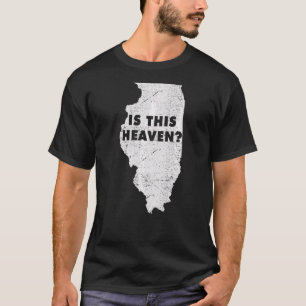 Citizen Proud America State US Heaven Home Illinoi T Shirt
