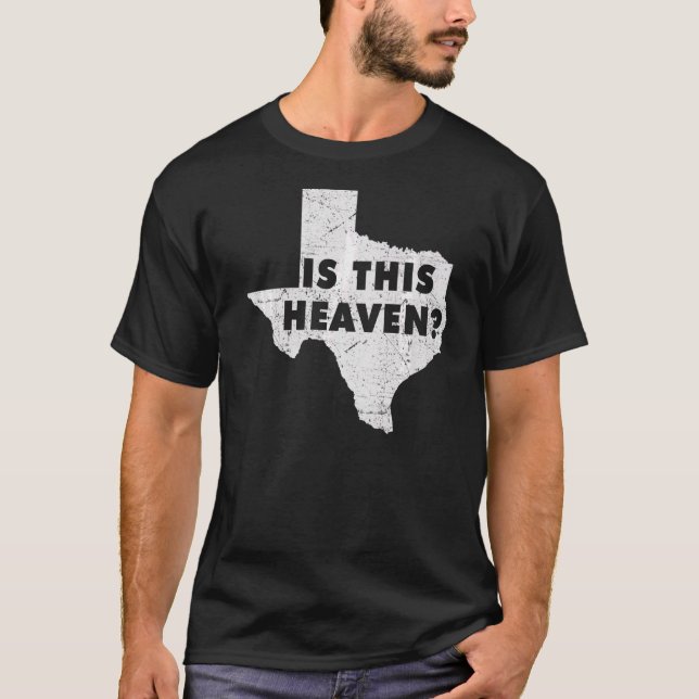 Citizen Proud America State US Heaven Home Texas T Shirt (Framsida)