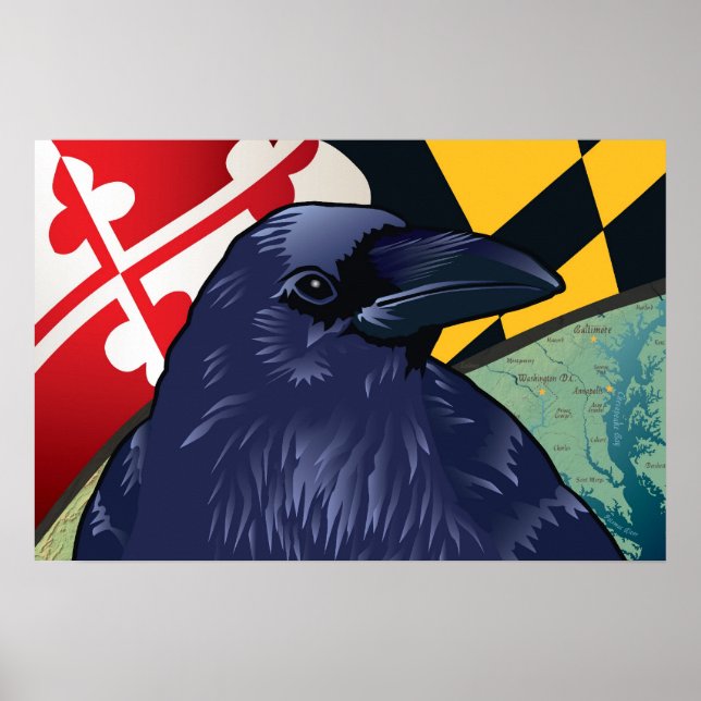 Citizen Raven, Maryland's Ickmore Poster (Framsidan)