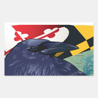 Citizen Raven, Maryland's Ickmore Rektangulärt Klistermärke