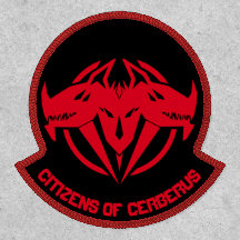 Citizens of Cerberus Kopion Patch (Röd Logotyp)