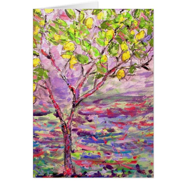 citon träd hälsningskort (Framsidan)