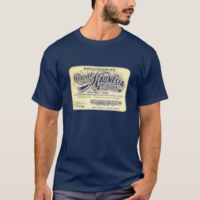 Citrate av Magnesium Tee Shirt (Framsida)