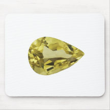 Citrine Gemstone-Gult