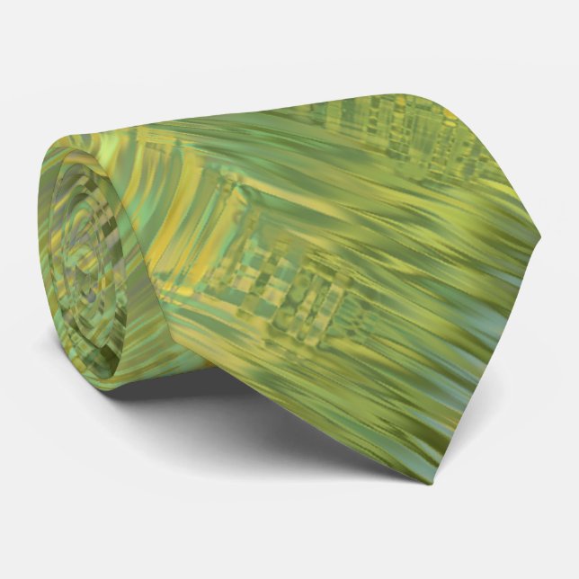 Citrine Gult Glassy Struktur Slips (Rullad)