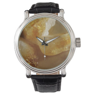 CitrineGemstonefoto Armbandsur