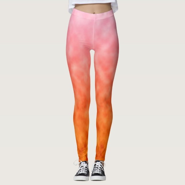 Citrinsk Glöd Leggings (Framsida)