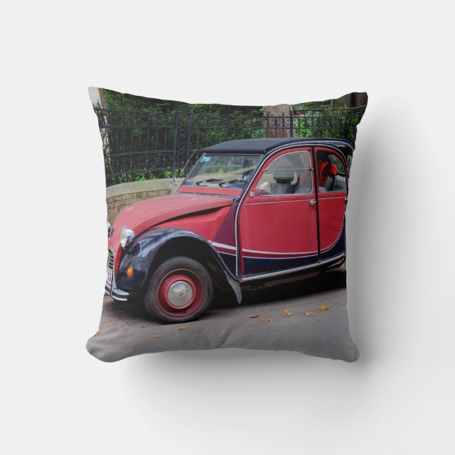 Citroen 2 CV Charleston Kudde (Framsida)