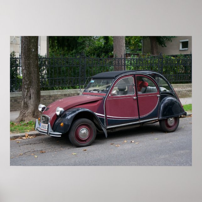 Citroen 2 CV Charleston Poster (Framsidan)