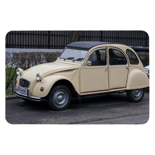 Citroën 2 CV deux chevaux Magnet (Horisontell)