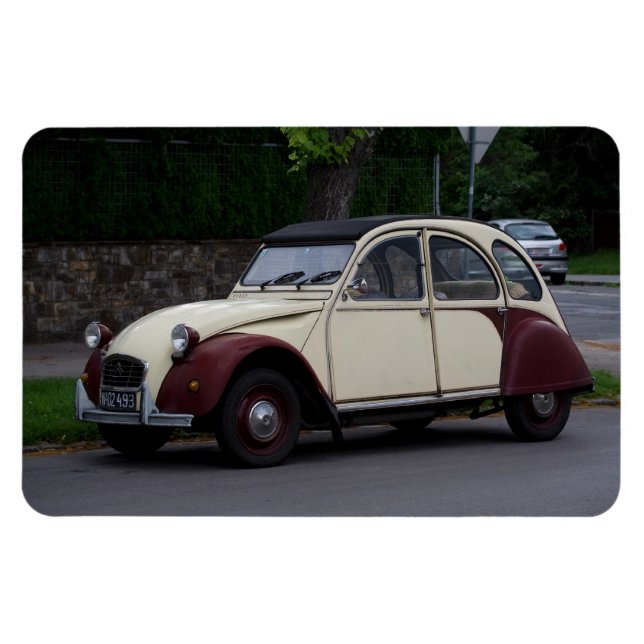 Citroën 2 CV deux chevaux Magnet (Horisontell)