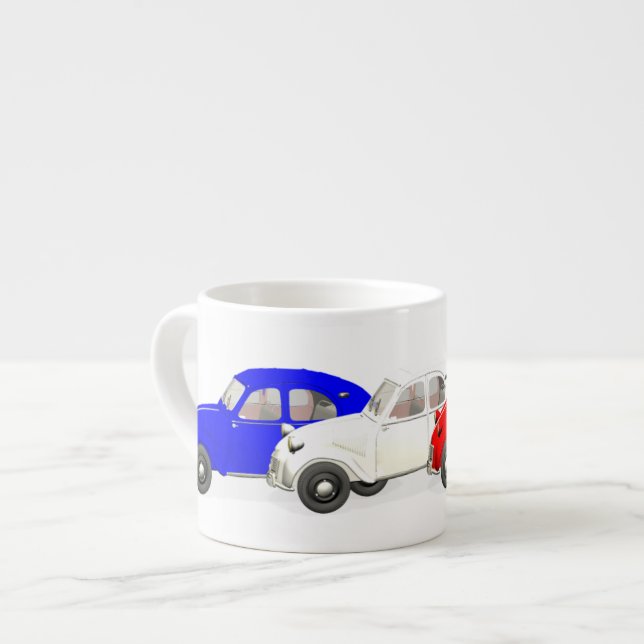 Citroën 2 CV Espressomugg (Framsida vänster)