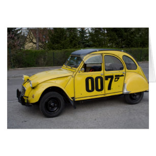 Citroën 2 CV Hälsningskort