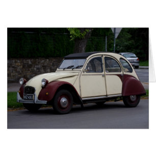 Citroën 2 CV Hälsningskort