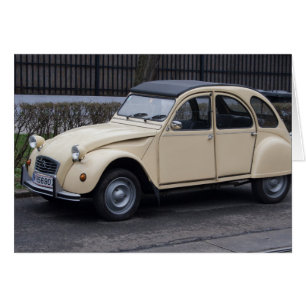 Citroën 2 CV Hälsningskort