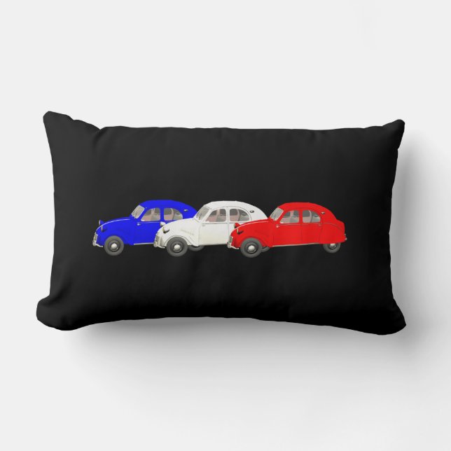 Citroën 2 CV Lumbarkudde (Framsida)