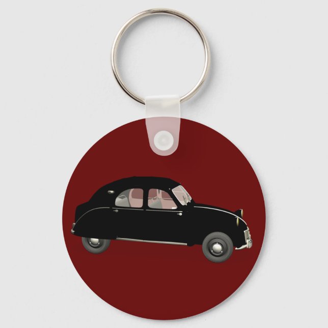 Citroen 2 CV Nyckelring (Framsida)