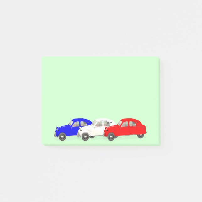 Citroën 2 CV Post-it Block (Framsida)