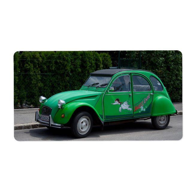 Citroen 2 CV Sauss Ente Fraktsedel (Framsidan)