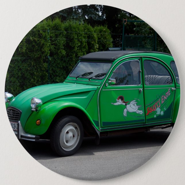 Citroen 2 CV Sauss Ente Knapp (Framsida)