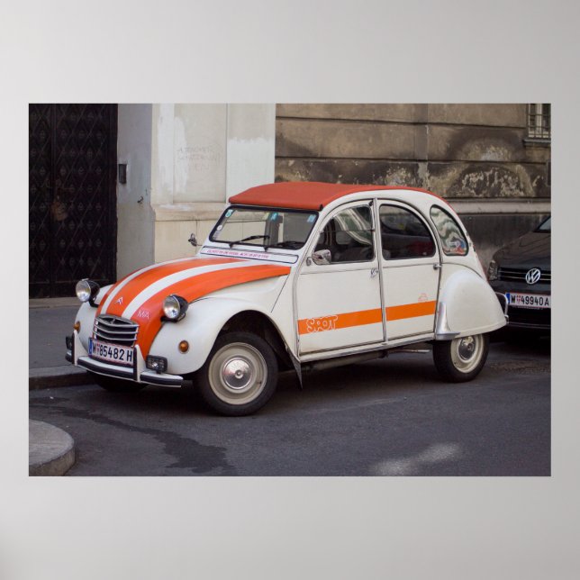Citroën 2 CV Spot Poster (Framsidan)