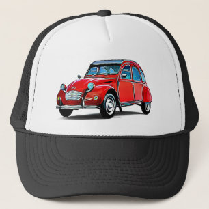 Citroen 2 CV Tecknad Keps