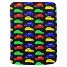 Citroen 2 CV Tiled Mönster
