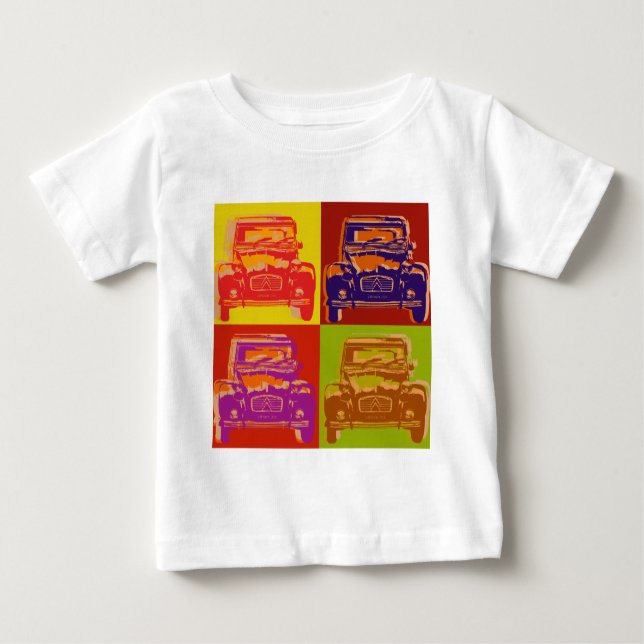 Citroen 2CV 1 T-shirt (Framsida)