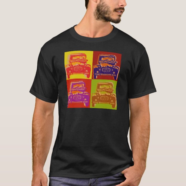 Citroen 2CV 1 Tee (Framsida)
