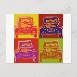 Citroen 2CV 1 Vykort