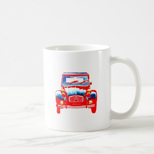 Citroen 2CV 2 Kaffemugg (Höger)