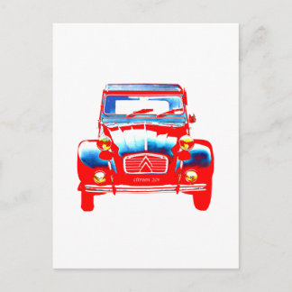 Citroen 2CV 2 Vykort