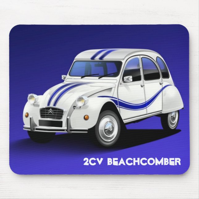 Citroen 2CV Beachcombermusmatta Musmatta (Framsidan)