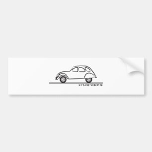 Citroen 2CV Bildekal