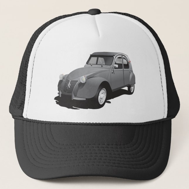 Citroën 2CV (deux chevaux) Truckerkeps (Framsida)