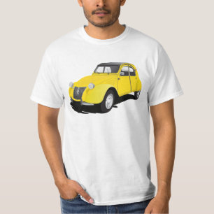 Citroën 2CV (deuxchevaux) gult Tröja