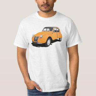 Citroën 2CV (deuxchevaux), orange Tröja