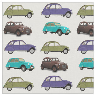 Citroen 2CV Fabric Tyg