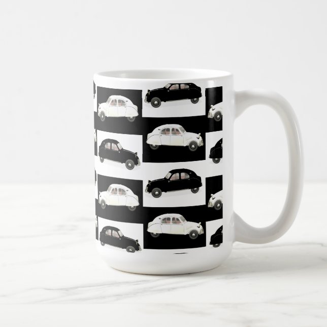 Citroen 2CV Kaffemugg (Höger)