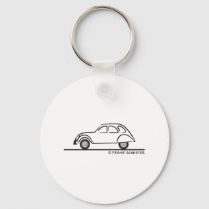 Citroen 2CV Nyckelring