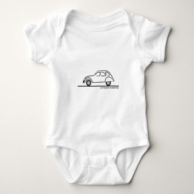Citroen 2CV Tee (Framsida)