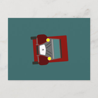 Citroen 2CV-vykort Vykort