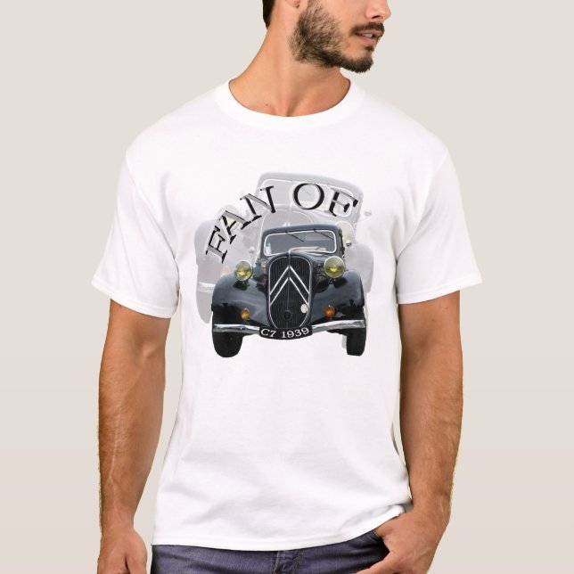 CITROEN 7C 1939 TEE SHIRT (Framsida)