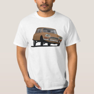 Citroën Ami 8, illustration, brunt till höger T Shirt