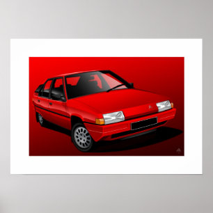 Citroen BX affisch
