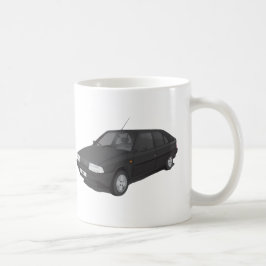 Citroën BX svart/gråttmugg Kaffemugg